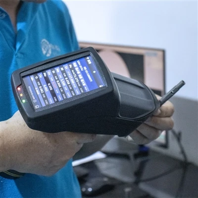 معدات الاختبار الجديدة: جهاز تحليل السبائك المحمول